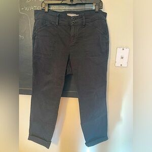 Torrid Crop Aviator Skinny Stretch Mid-Rise Pant Black Feel The Fit 14